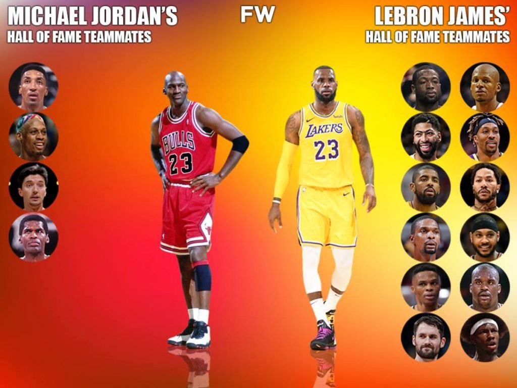 Michael Jordan vs. LeBron James: Who's the greatest of all time? I FIRST  THINGS FIRST