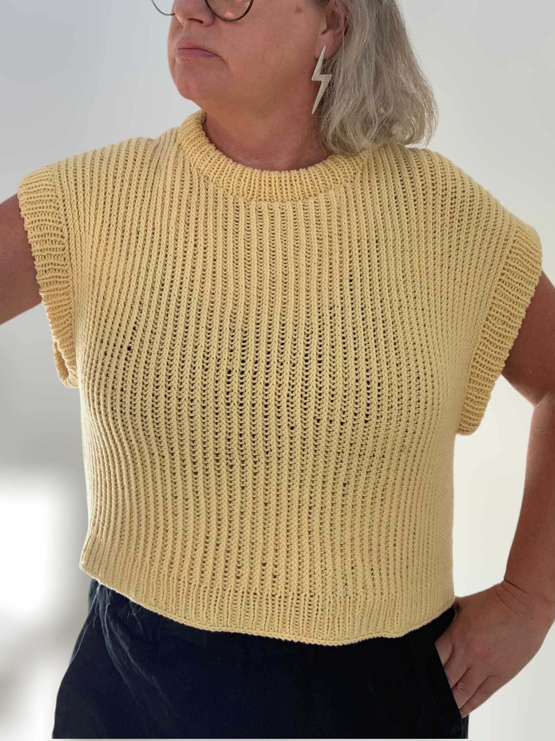 Vrida Vest Knitting Pattern Vrida Vest Knitting Pattern