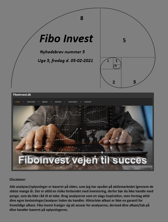 Nyhedsbrevet nummer 5, uge5, fredag den 05-02-2021