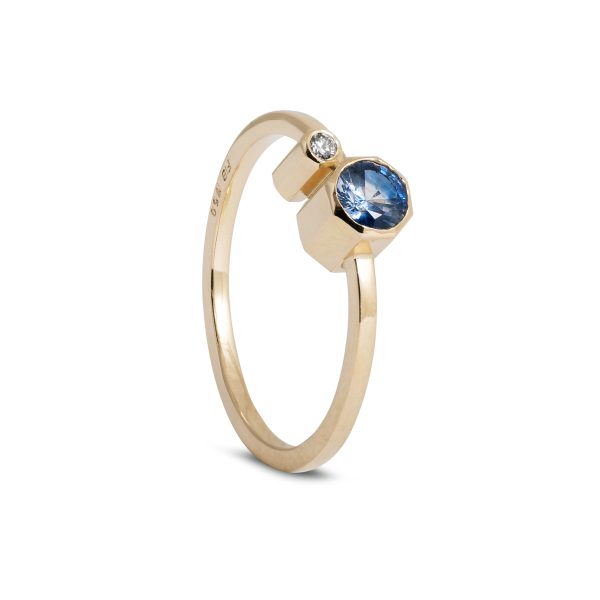 safir forlovelsesring