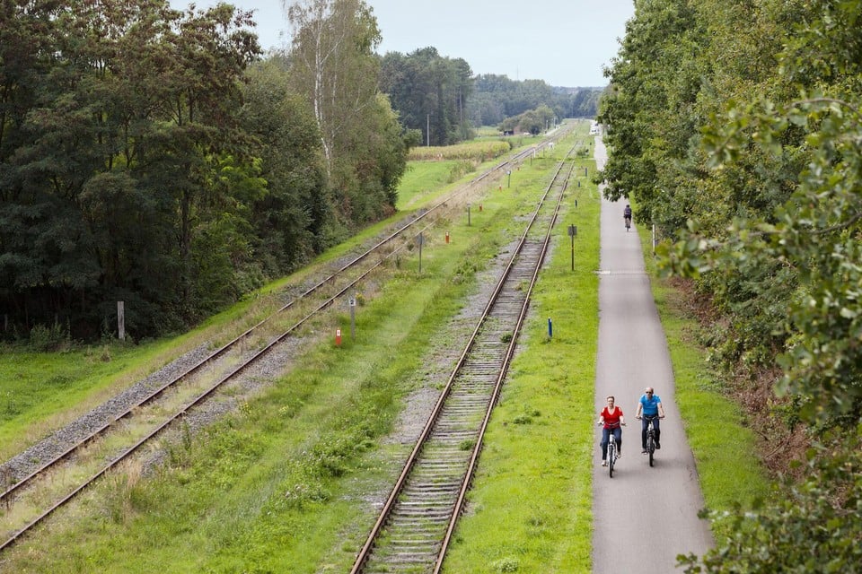 Leopoldsburg, oude spoorlijn Kwaadmechelen