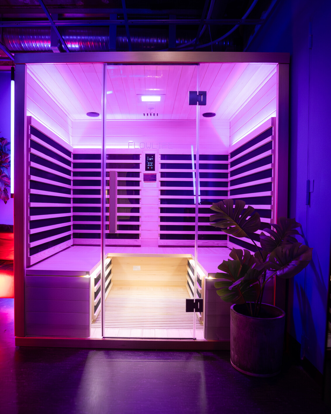 ir-sauna State of the art IR-sauna at Fightbox Fridhemsplan