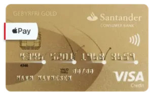 Santander Gebyrfri Visa Gold