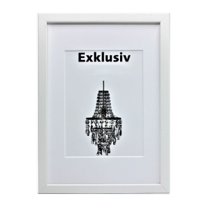 Ram Exklusiv 2.0 Vit 30X30 (PP 20X20)