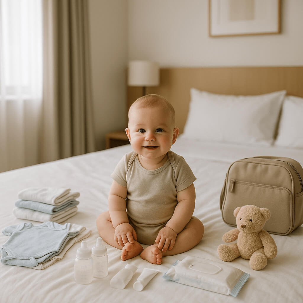 Hvad skal man pakke til baby på ferie