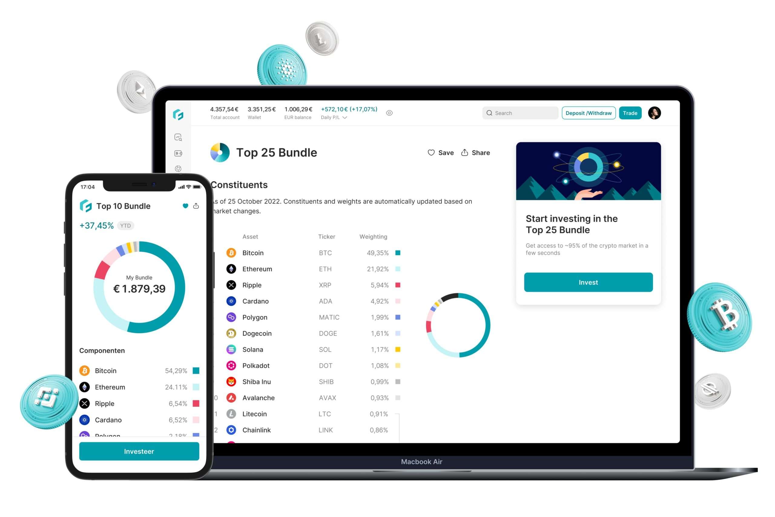 La plateforme de cryptomonnaies néerlandaise Finst démarre en Belgique avec les tarifs les plus bas et une sécurité maximale