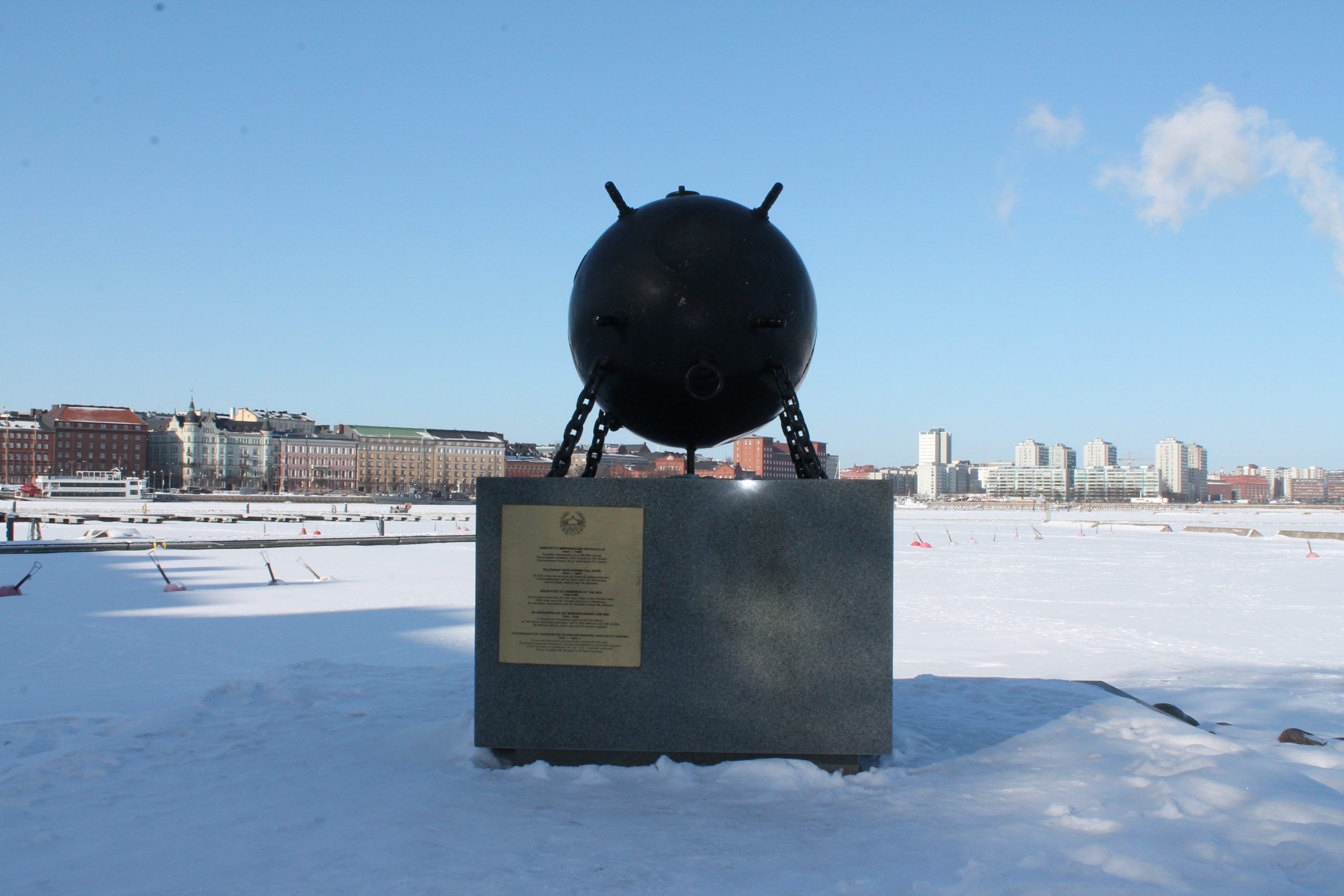 Memorial Hunter – Helsinki Minesweepers’ Memorial – A Forgotten ‘War’