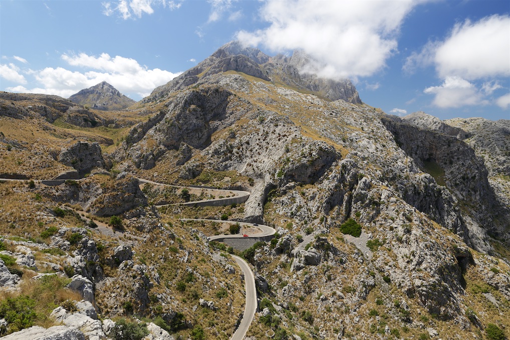 Udsigtspunkt på MA-10 nær Sa Calobra