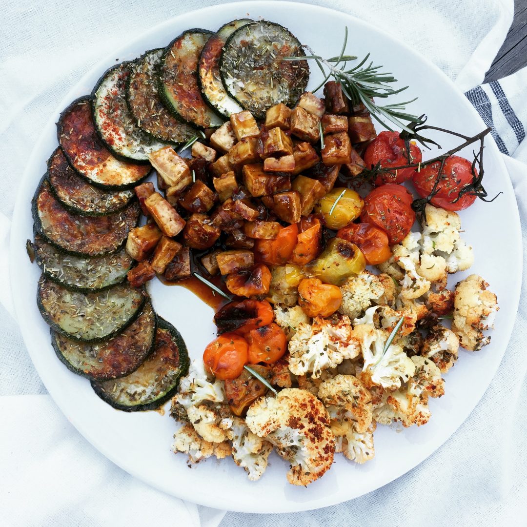 Tofu Ketjap met gegrilde groenten F is for Sofia