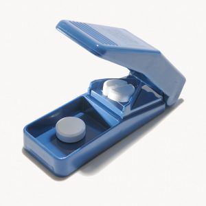 Bort EasyLife® Pillensplitser Compact Blauw 108040