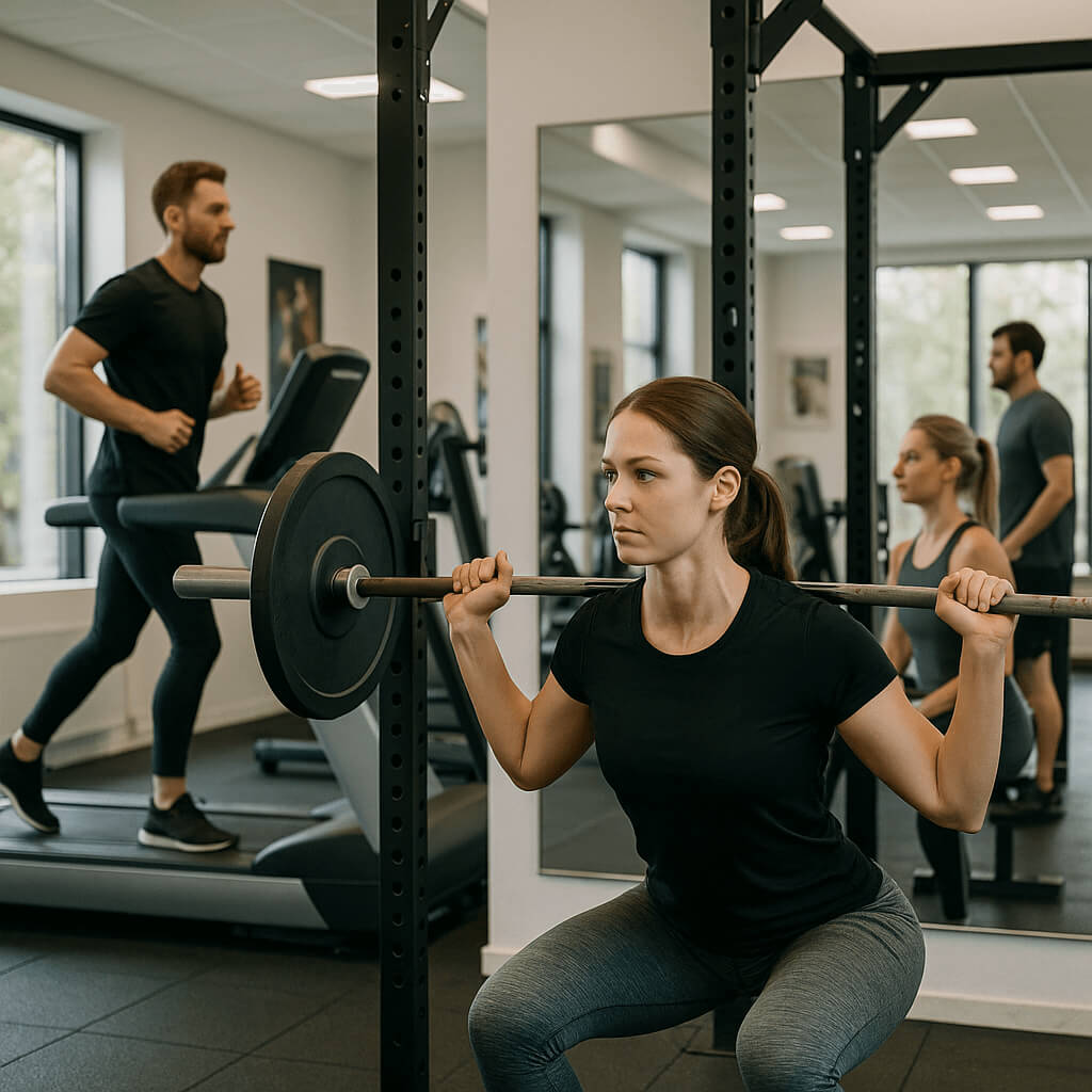 Hvor mange dyrker fitness