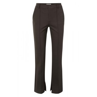 Yaya  Flare trousers with slit