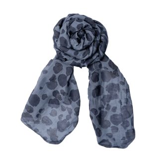 Black Colour SPLASH SCARF