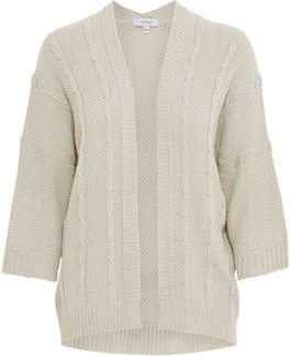 SORBET CARLY CABLE CARDIGAN