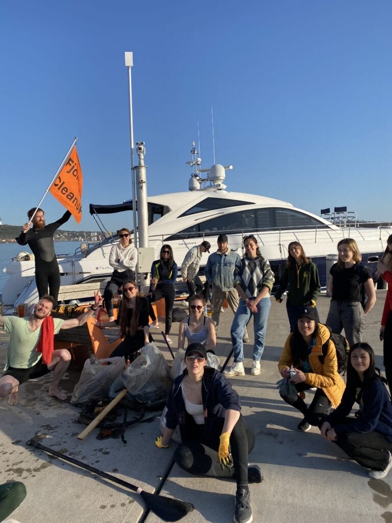 fjord clean up aker brygge marina
