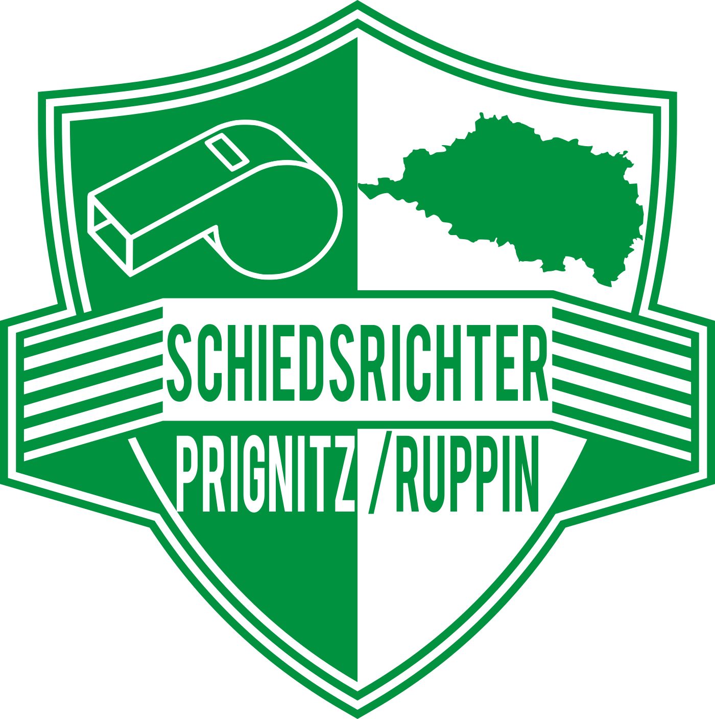 Logo der Schiedsrichtergruppe Prignitz/Ruppin