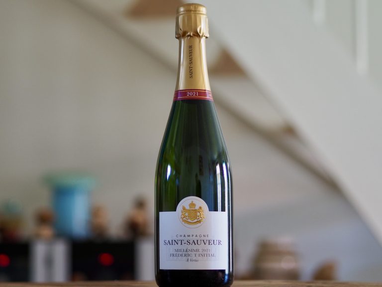 CHAMPAGNE SAINT-SAUVEUR MILLÉSIME 2021 FRÉDÉRIC T INITIAL