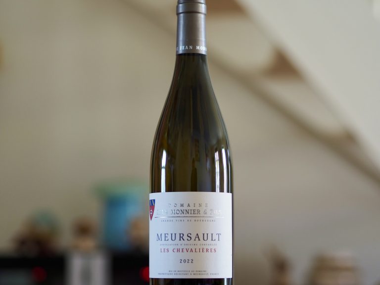 JEAN MONNIER MEURSAULT LES CHEVALIÉRES 2022