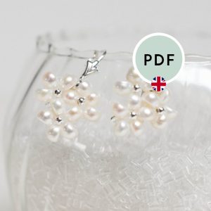 DIY MARGUERITE earrings [PDF: english]
