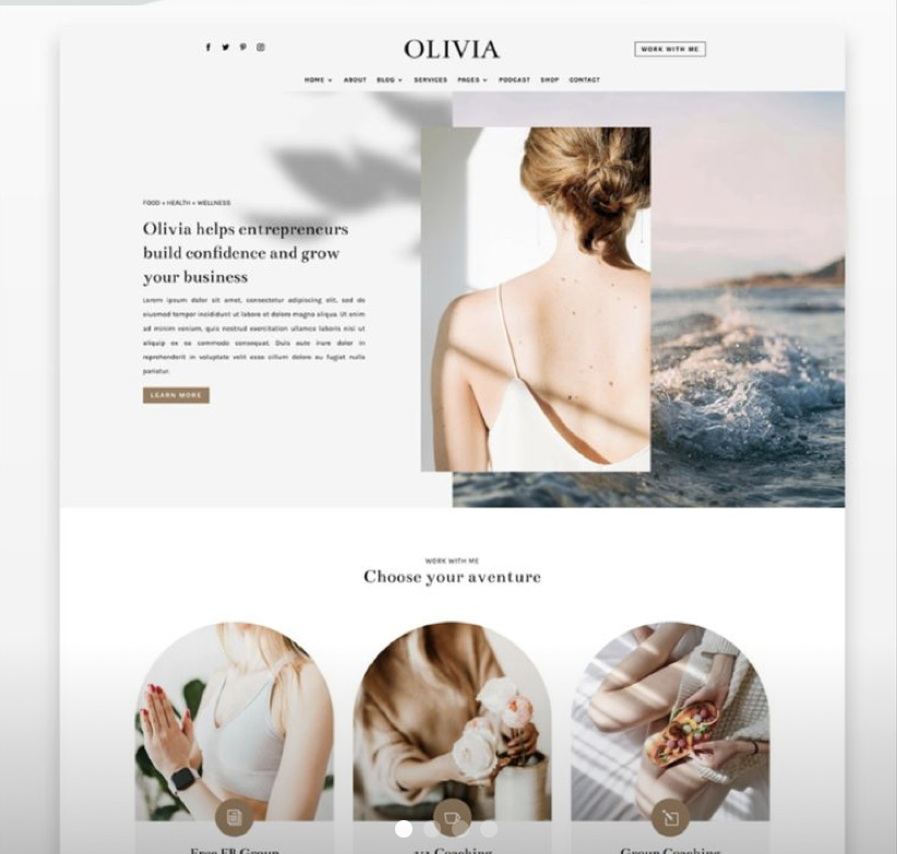 website design