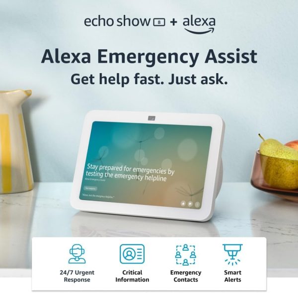 Amazon Echo Show 8 (newest model), With Spatial Audio, Smart Home Hub, and Alexa, Charcoal - Image 20