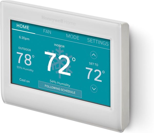 Honeywell Home RTH9585WF1004 Wi-Fi Smart Color Thermostat, 7 Day Programmable, Touch Screen, Energy Star, Alexa Ready, Gray - Image 26