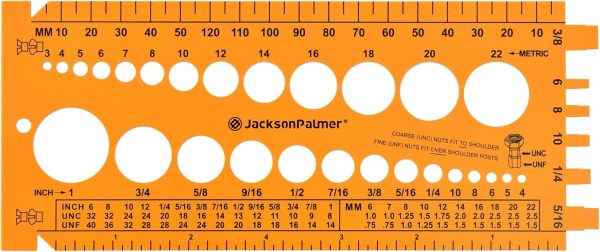 Jackson Palmer 2251 Piece Hardware Assortment Kit with Screws, Nuts, Bolts & Washers (3 Trays) - Image 4