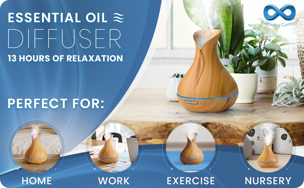 essential oil diffuser for home essential oil diffuser large room 300ml aroma essential oil diffuser