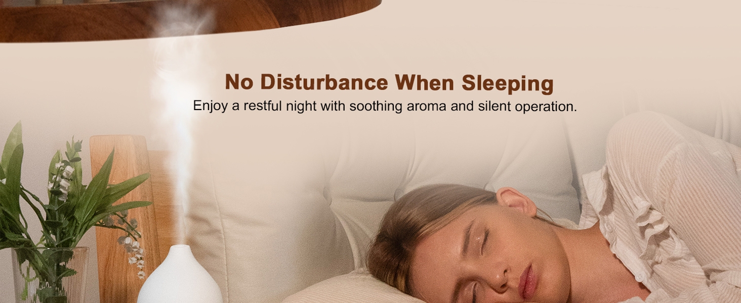 no disturbance when sleeping