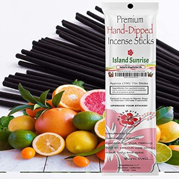 WagsMarket Premium Hand Dipped Incense Sticks, You Choose The Scent. 100-12in Sticks. (Pink Sugar) - Image 10