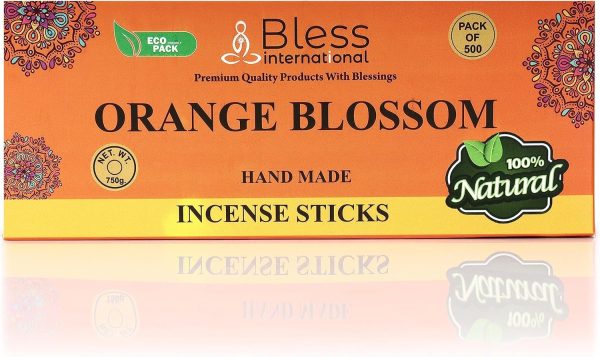 Bless-Frankincense-and-Myrrh 100%-Natural-Handmade-Hand-Dipped-Incense-Sticks Organic-Chemicals-Free for-Purification-Relaxation-Positivity-Yoga-Meditation The-Best-Woods-Scent (500 Sticks (750GM)) - Image 26