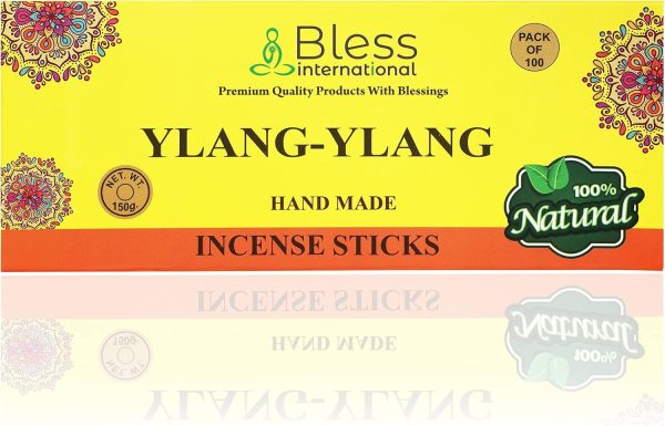 Bless-Frankincense-and-Myrrh 100%-Natural-Handmade-Hand-Dipped-Incense-Sticks Organic-Chemicals-Free for-Purification-Relaxation-Positivity-Yoga-Meditation The-Best-Woods-Scent (500 Sticks (750GM)) - Image 151