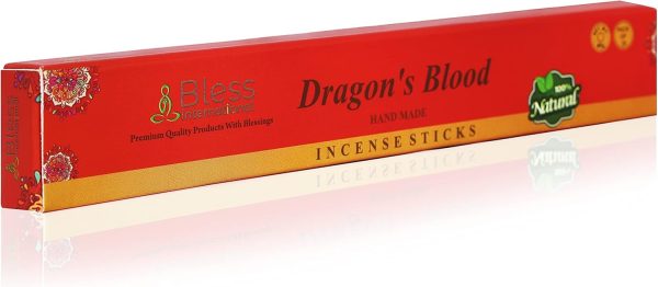 Bless-Frankincense-and-Myrrh 100%-Natural-Handmade-Hand-Dipped-Incense-Sticks Organic-Chemicals-Free for-Purification-Relaxation-Positivity-Yoga-Meditation The-Best-Woods-Scent (500 Sticks (750GM)) - Image 226