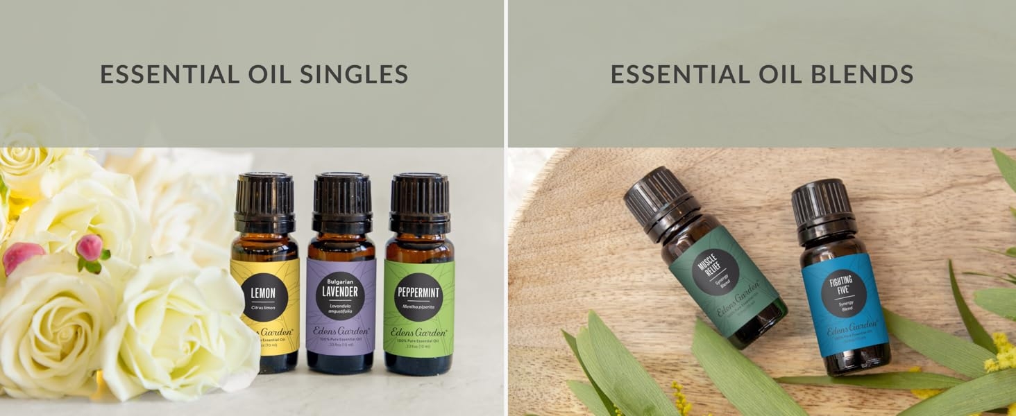 Essential Oil Singles & Blends