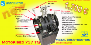 COCKPITFORYOU Throttle Quadrant - Gauges