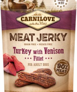 Carnilove - Jerky Turkey with Venison Fillet
