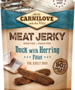 Carnilove - Jerky Snack Filet Duck with Herring