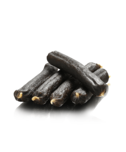 Essential finest duck, herbs and apples - and, urter og eple - snackspølse