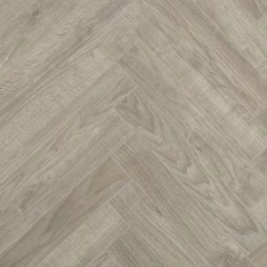 Java Light Grey Herringbone Laminate Flooring