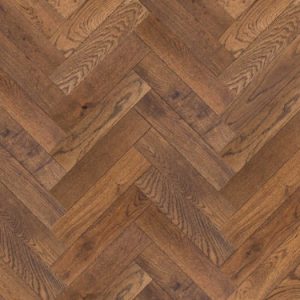 Tannery Brown Parquet Engineered Wood Flooring