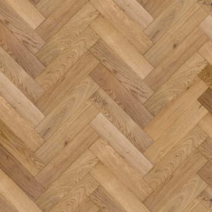 White Smoked Oak Parquet Engineered Wood Flooring