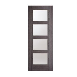 ash grey vancouver glazed 4l internal door