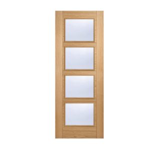 oak vancouver glazed 4l internal door