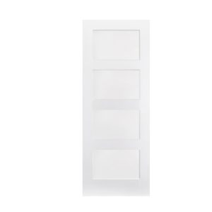 white shaker internal door