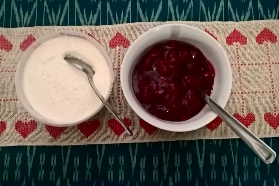 Рисаламанде с вишневым соусом на рождество Рисаламанде с вишневым соусом на рождество