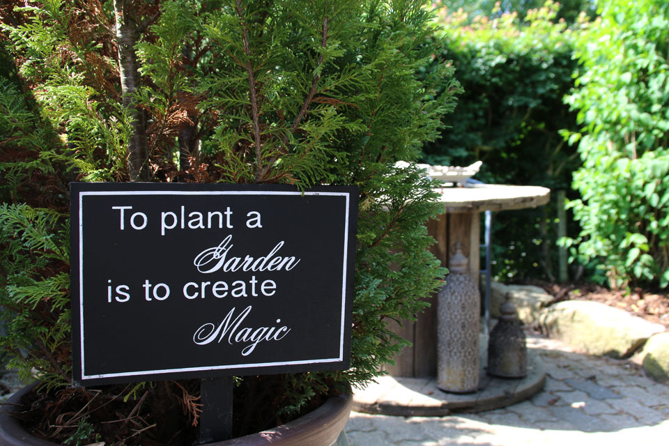 Создавать сад - значит создавать магию
