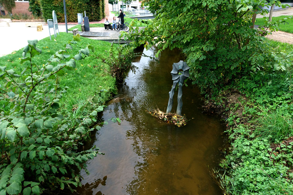 Odder rådhus park парк Ратуши