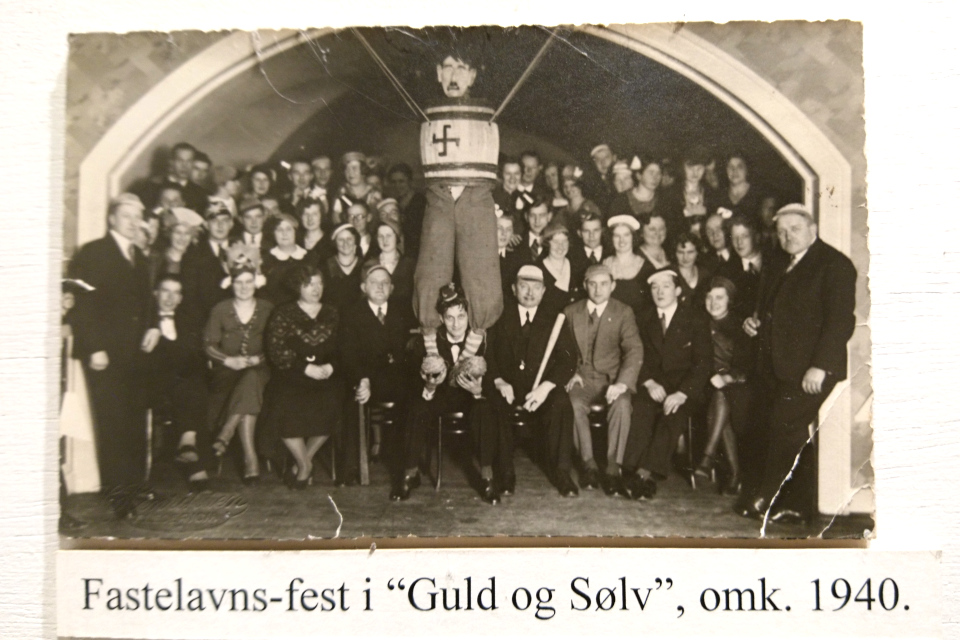 Празднование масленицы на ювелирной фабрике Cohrs Sølvvarefabrik 1940