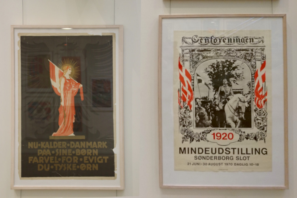 Плакаты, посвященные воссоединению Дании в Шлезвиг