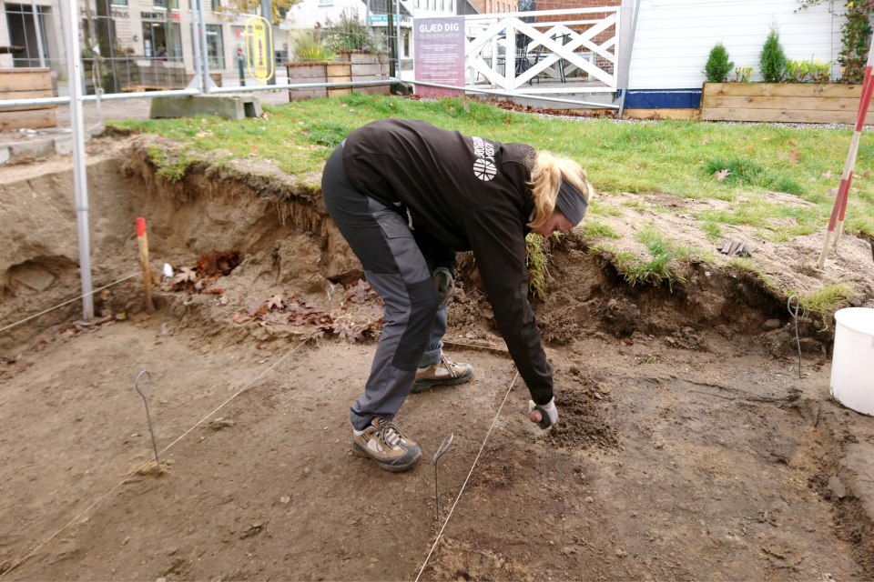 Открытая археология в Скандерборге, Munkekroen. Фото 17 окт. 2019